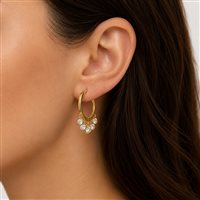 Earrings Ultima Edizione Woman Cerchi in Silver OAO7168 - OAO7168